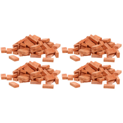 200Pièces Miniatures 1:35 Rouge Pour Créations DIY