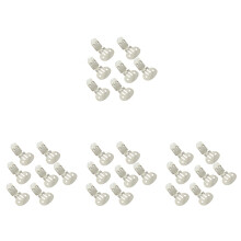 400Stk Schuhclips Silber Metall Für Kreative Schuhverzierung