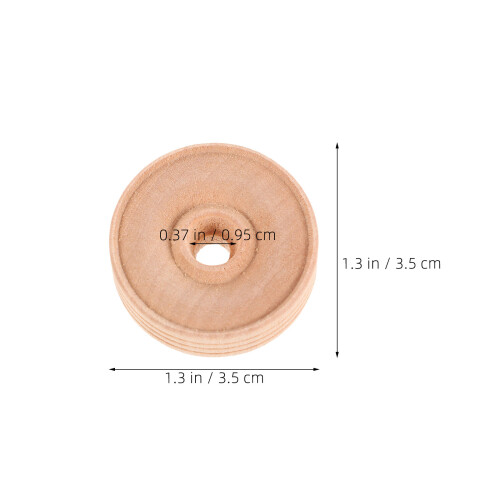 20Pièces Miniatures Bois Khaki Pour Modèles Jouets DIY 2