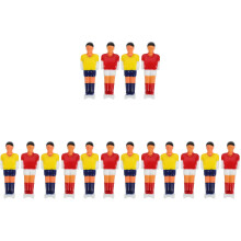 16Stk Mini Fußballspieler Figuren PVC, , Tischkicker Zubehör