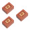 3Pièces Indicateurs Vent Mahjong Bois Café Faciles À Utiliser Jeu Pro 9
