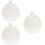 3Pcs White Lidded Ceramic Soup Bowl Multi-Use Stew Pot for Household 8