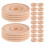 20Pièces Miniatures Bois Khaki Pour Modèles Jouets DIY 1