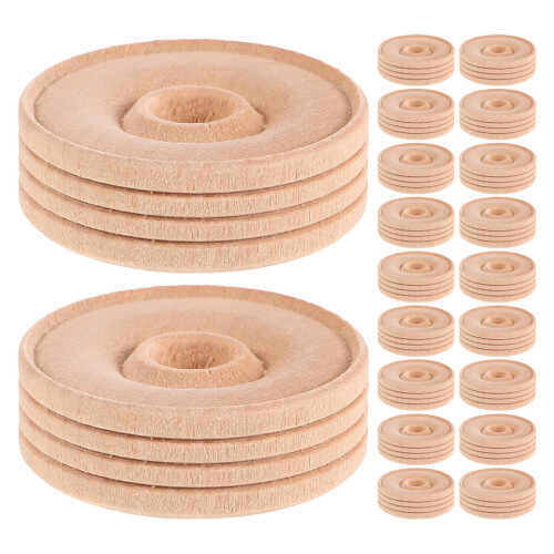 20Pièces Miniatures Bois Khaki Pour Modèles Jouets DIY