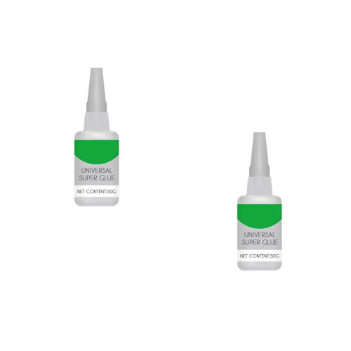 2Pièces Colle Super Séchage Rapide Waterproof