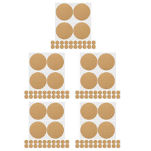 DIY Gouden Kraslabels Rond Voor Feest, En Prijskaarten