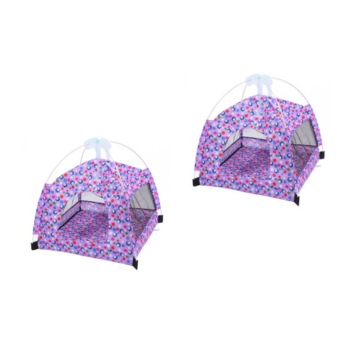2Pièces Abri Violet , Facile À