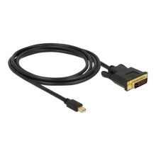 Cable de video - DeLOCK - 83989 - Mini DisplayPort a DVI-D - 2 m - Pasivo - Negro