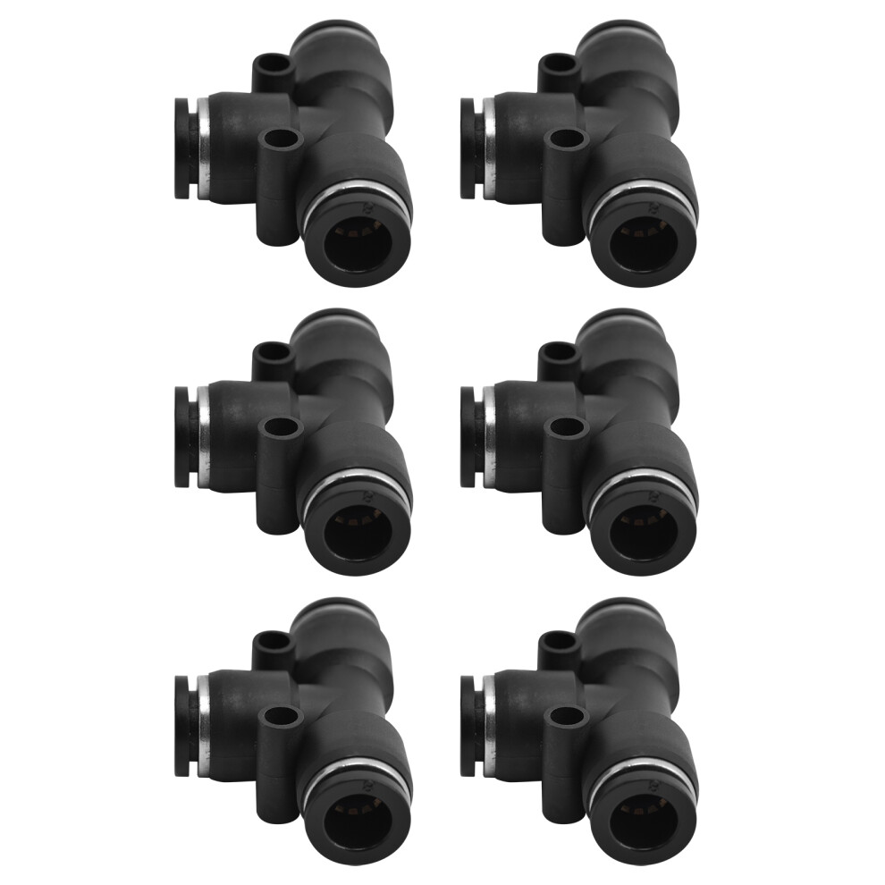 10Pcs Pvc Pneumatic Tube Fittings 10Mm Connector For Automation Equipment 8701391468173
