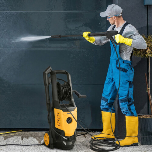 Outsunny 2200W Power Washer 170 Bar Pressure with Adjustable Nozzle