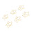 Smooth Surface Anti-Rust Plastic Coating DIY Fun Romantic Star Moon Shapes High-Quality Material Multi-Functional Application Creative Design 5