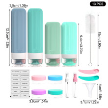 (【60ml 90ml Accessories Set】) Travel Silicone Bottles for Cosmetics (50ml)