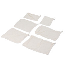 6PCS Reusable Mesh Fruit Storage Bags with Drawstring, Multiple Sizes