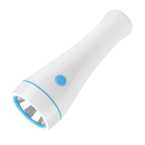 Επαναφορτιζόμενος φακός USB με προβολέα LED σε σχήμα U, πλευρική λάμπα, φανάρι 1