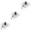3Pièces Accessoire Entrée D'eau Rv Pour Durable PP 7