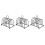 3Pcs Multi-Functional Rack Stainless Steel Bread Holder 4