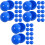 150Pièces Boules De Jeu En PVC Réutilisables Pour Animation 8
