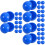 150Pièces Boules De Jeu En PVC Réutilisables Pour Animation 11