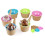 2Pièces Bol À Glace Coloré Vert Robuste Pour Enfants 2