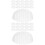 40Pièces Support Intérieur Casquette PVC Usage Chapeau 6
