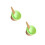 2Pièces Bol À Glace Coloré Vert Robuste Pour Enfants 7