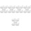 25Pcs White Squeeze Doll Bubble Inserts DIY Toy Prop Replacement 5