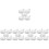 25Pcs White Squeeze Doll Bubble Inserts DIY Toy Prop Replacement 6