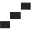 3Pièces Tapis D'écriture Feutre Noir Support Stable Pour 6