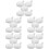 25Pcs White Squeeze Doll Bubble Inserts DIY Toy Prop Replacement 7