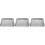 3Sets Multi-Color Stainless Steel Baking Pan with Wire Rack for Frying 4