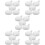 25Pcs White Squeeze Doll Bubble Inserts DIY Toy Prop Replacement 9