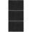 3Pièces Tapis D'écriture Feutre Noir Support Stable Pour 9