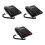 3Sets Classic Black Desktop Phone Reusable Office and Household Phone 4