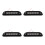 4Pcs Portable Black Camper Lights Waterproof Rv Exterior Lighting 6