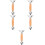 5Pièces Accessoires Bois Métal Fixation Stable Tai Chi Multi 8