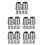 30Pcs Sturdy Metal Wedges for Hammer Handle Reinforcing Tool 8