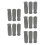 15Pcs Non-Slip Grey Sponge Cane Handle Grip Replacement for Walkers 5