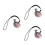 3Pcs Lightweight Black Copper Whale Phone Charm Gradient Wind Chime 6