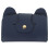 2Sets PU DIY Bag Knitting Kit Dark Blue Alloy Purse Making Set 2