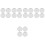 20Pièces Cache-Moyeux ABS Argent Accessoires Roue Auto Résistants 5