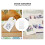 300Pcs White Hangtag Mini Envelopes Small Storage Coin Pouches 5