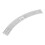 2Pcs Silver Stainless Steel Watch Strap for Ionic Women Elegant Band 2