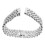 2Pcs Silver Stainless Steel Watch Strap for Ionic Women Elegant Band 3