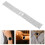 2Pcs Silver Stainless Steel Watch Strap for Ionic Women Elegant Band 10