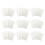 45 Sheets Man Eye Stickers White Single Sided 6
