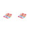 2Pairs Durable Pink Sequin Ballet Practice Shoes with Protective Sole 5