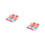 2Pairs Durable Pink Sequin Ballet Practice Shoes with Protective Sole 7