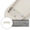 1Pc Nail Art Hand Rest Cushion White Manicure Accessory 11