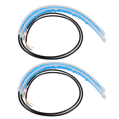 2 Pieces Strip Color Running Light Decorative Lamp Bar 1