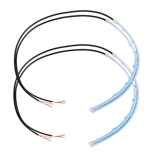 2 Pieces Strip Color Running Light Decorative Lamp Bar 2